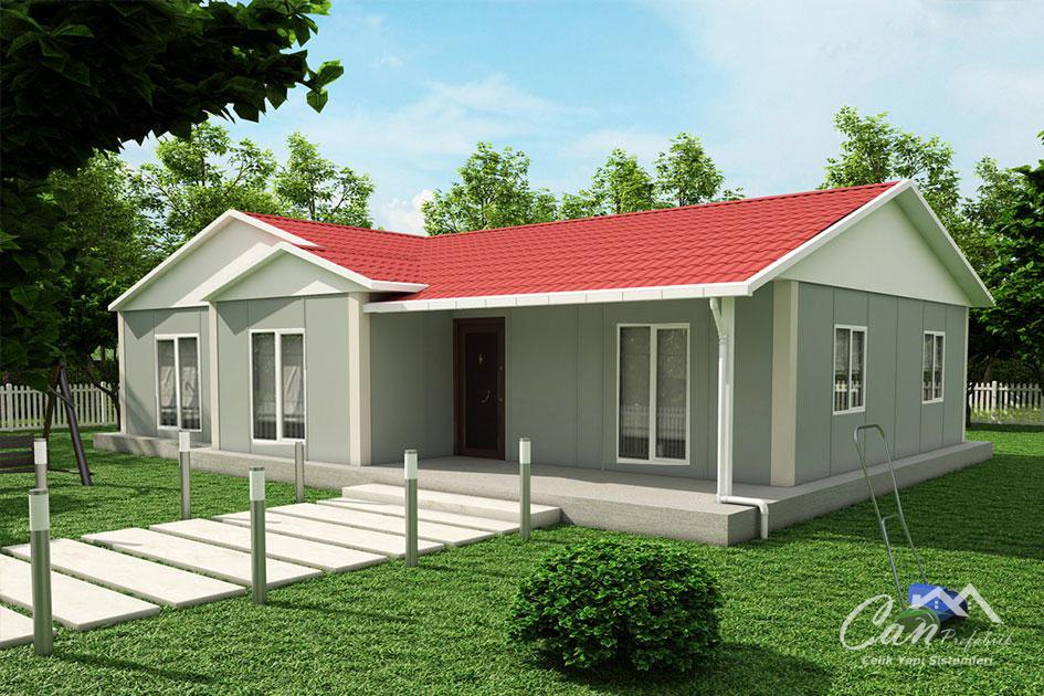 137 m² Prefabrik Ev