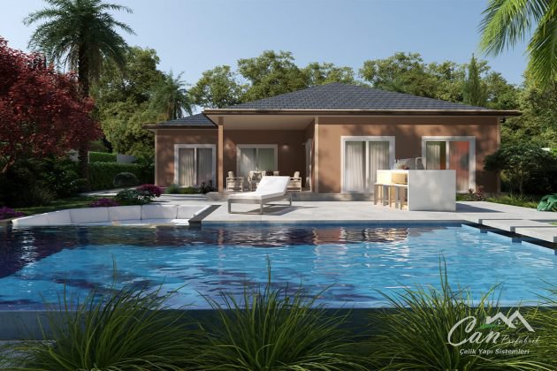 146 m² Hafif Çelik Villa