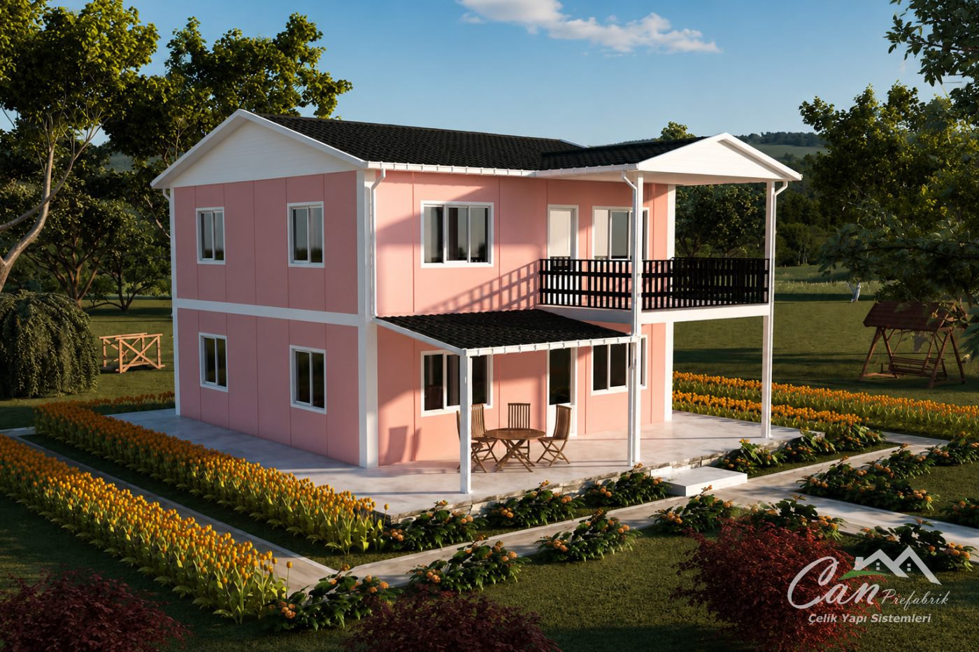 149 m² Dubleks Prefabrik Ev