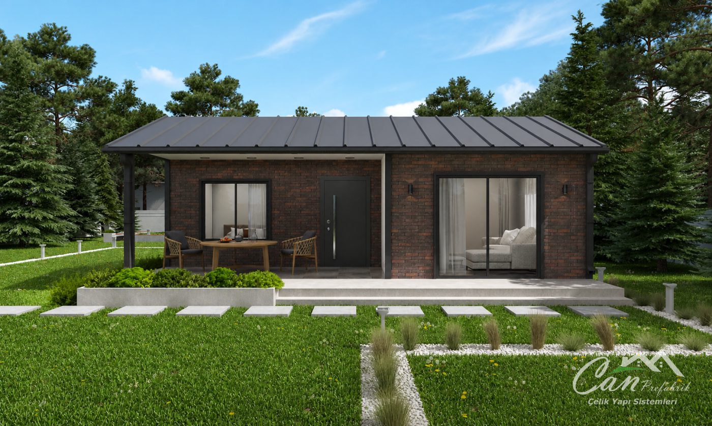 44 m² Hafif Çelik Ev