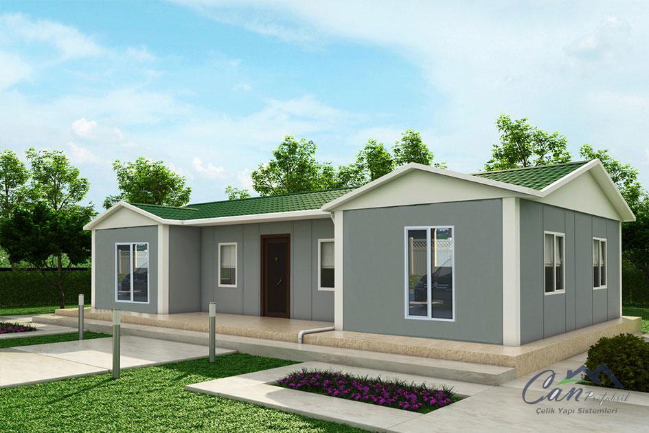 95 m² Prefabrik Ev