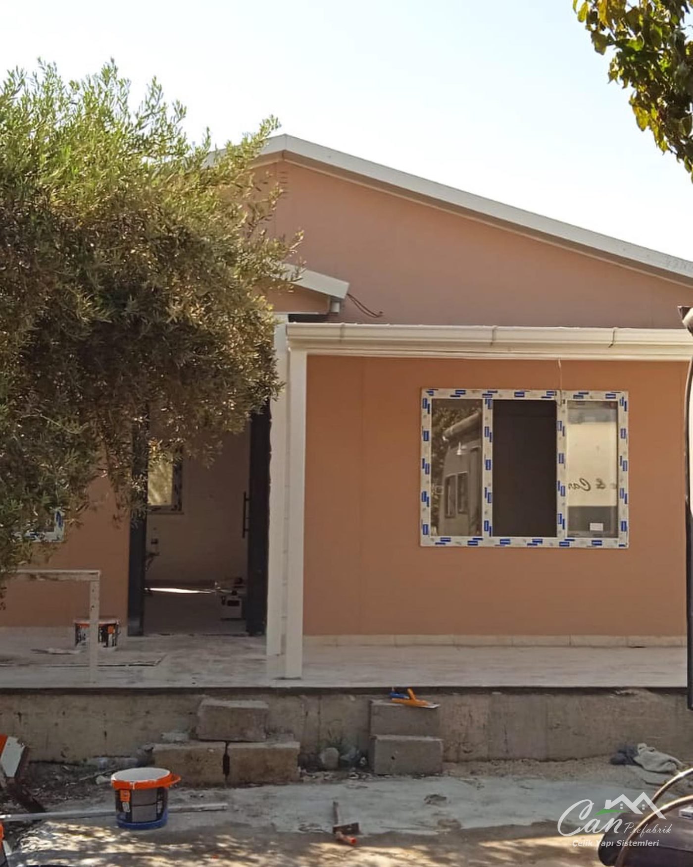 71 m² Tek Katlı Prefabrik Ev — Anahtar Teslim — Karaali