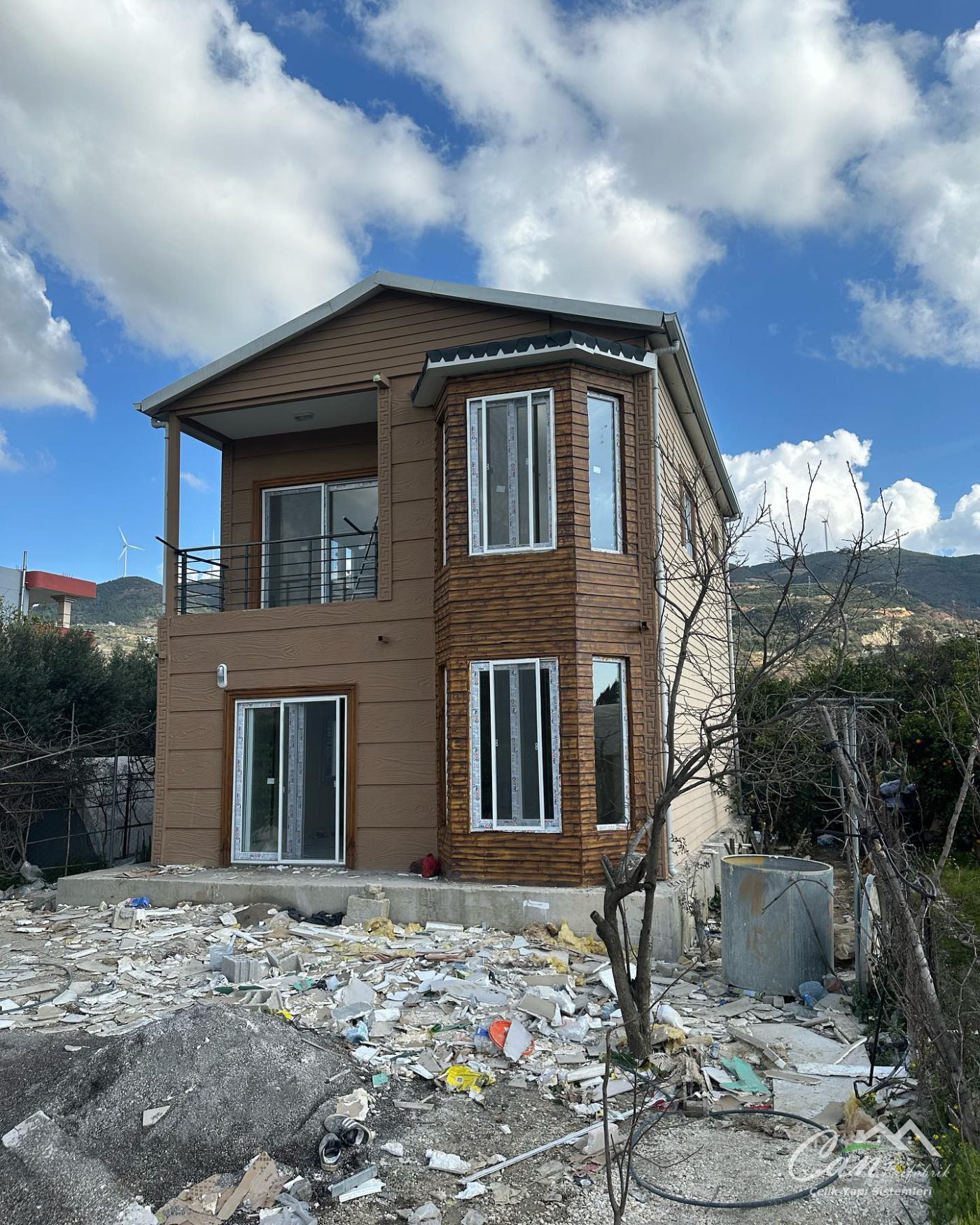 Dubleks Prefabrik Ev — Anahtar Teslim