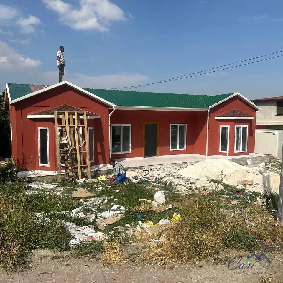 106 m² Tek Katlı Prefabrik Ev — Anahtar Teslim
