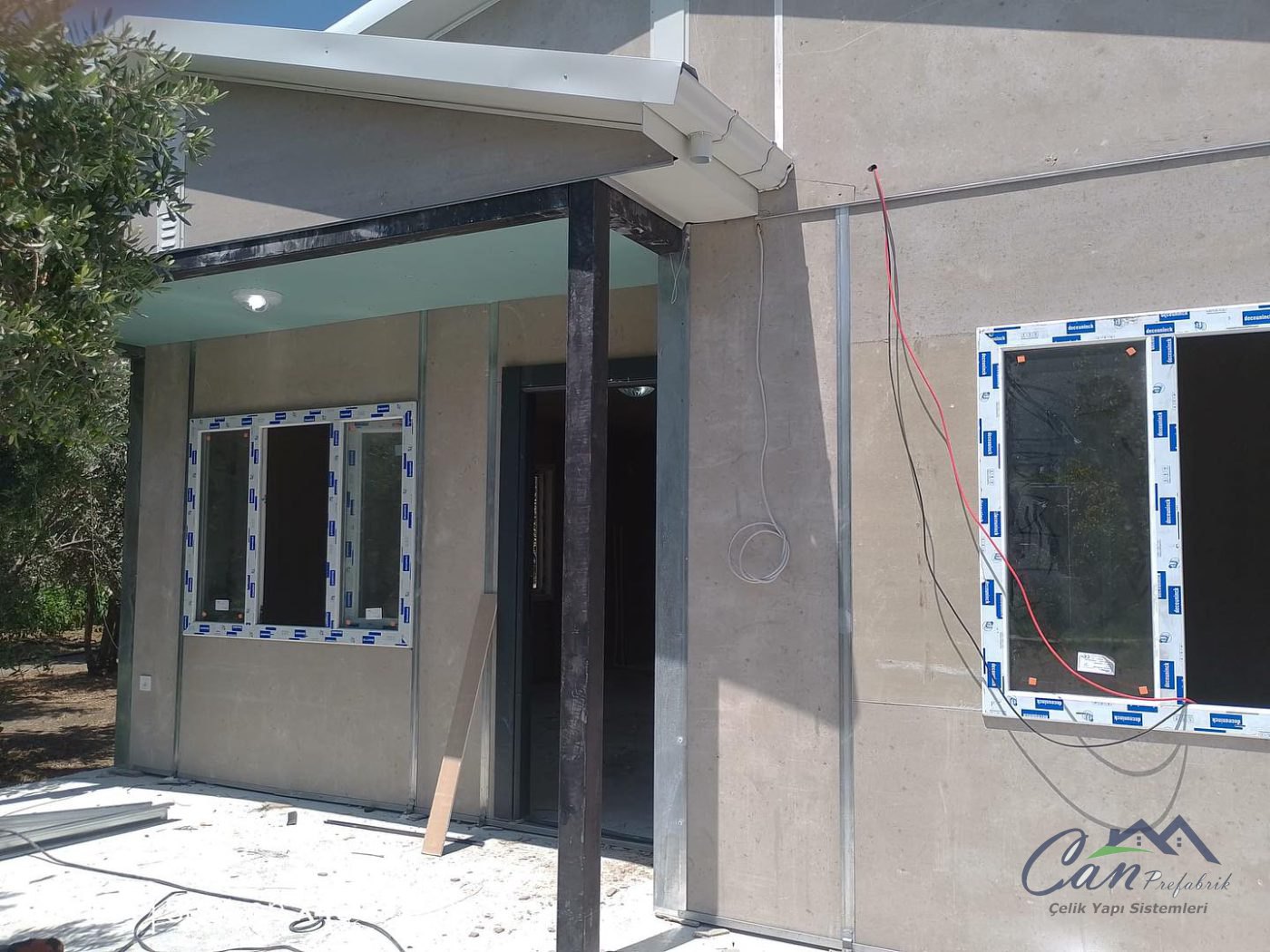60 m² Prefabrik Ev — Kaba Teslim — Karaali
